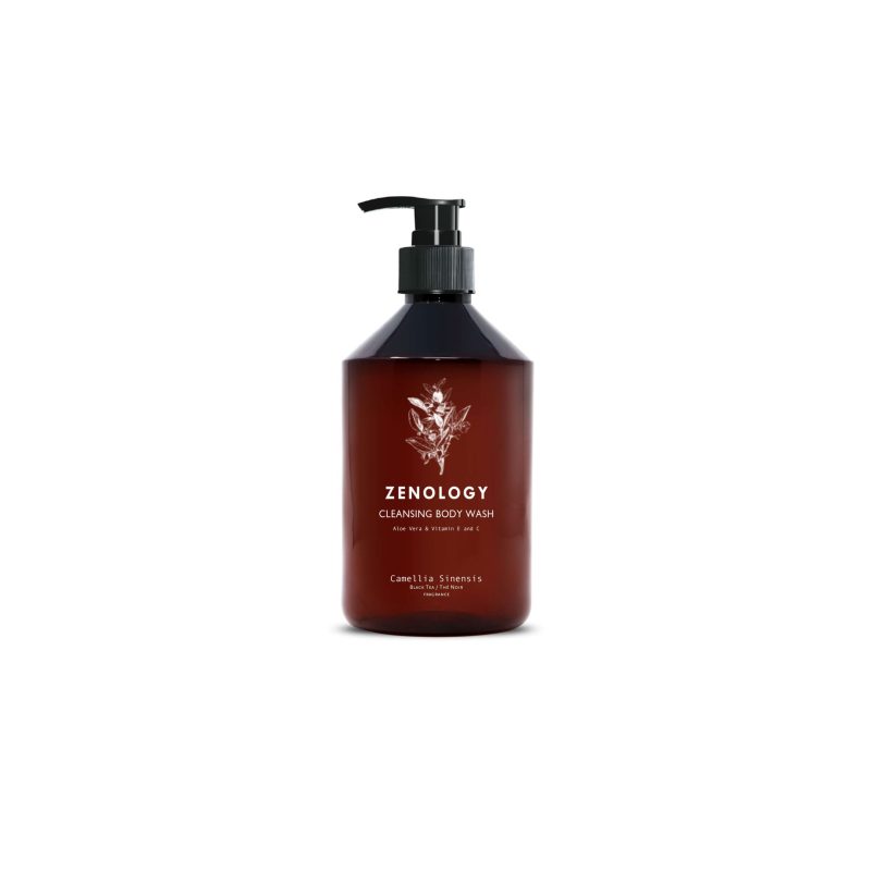 Black tea body wash