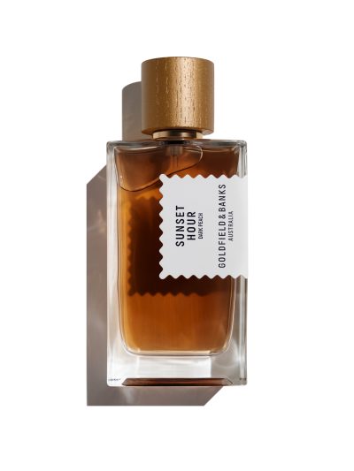 Sunset hour dark peach